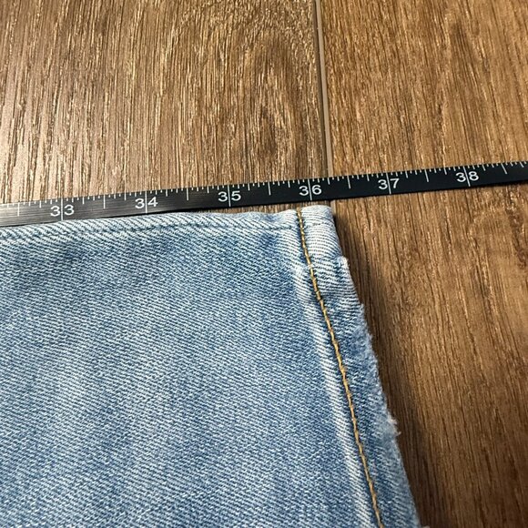 Re/Done Mid-Rise Stovepipe Women's Jeans Size 29 Hacienda NWT Designer Denim - Picture 4 of 16